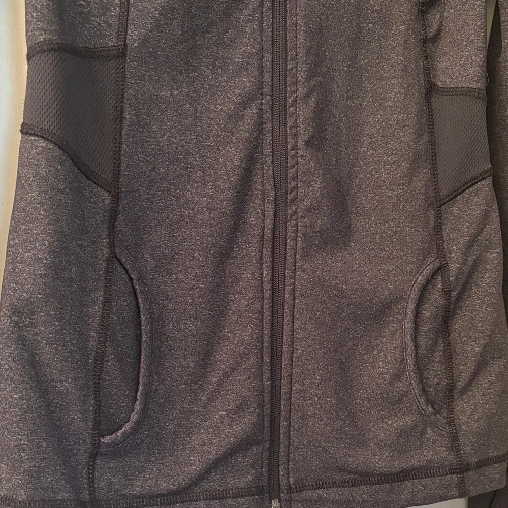 Women's Active Dark Gray Fitness Jacket